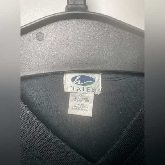 Vintage Baltimore Ravens NFL Embroidered Sweater Vest men’s XL Haley - Picture 3 of 4